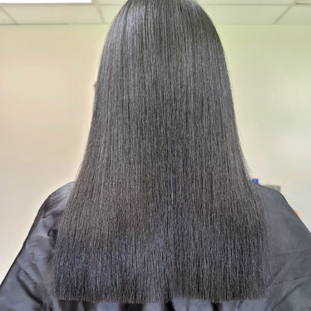 L2 Premium Silk Press at Mane Hair in Peachtree City, GA
