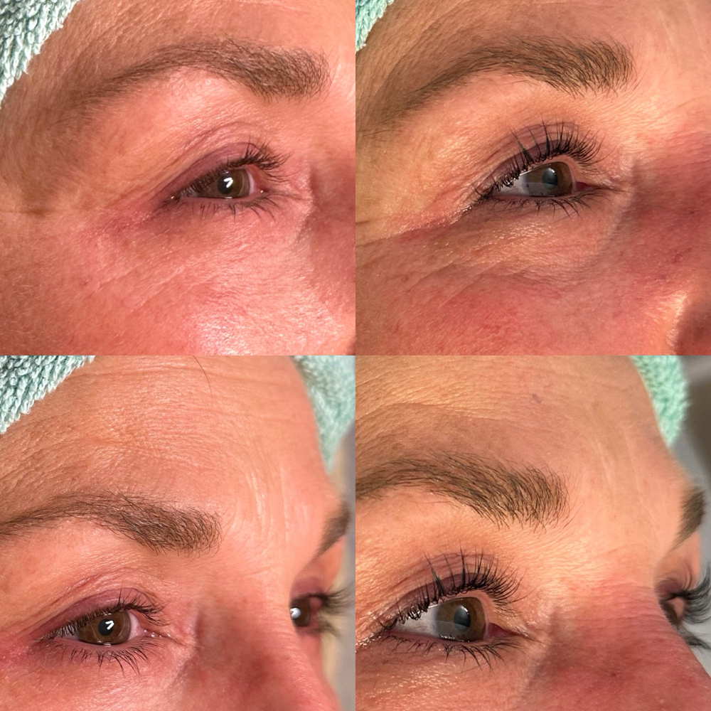 Lash lift and Tint