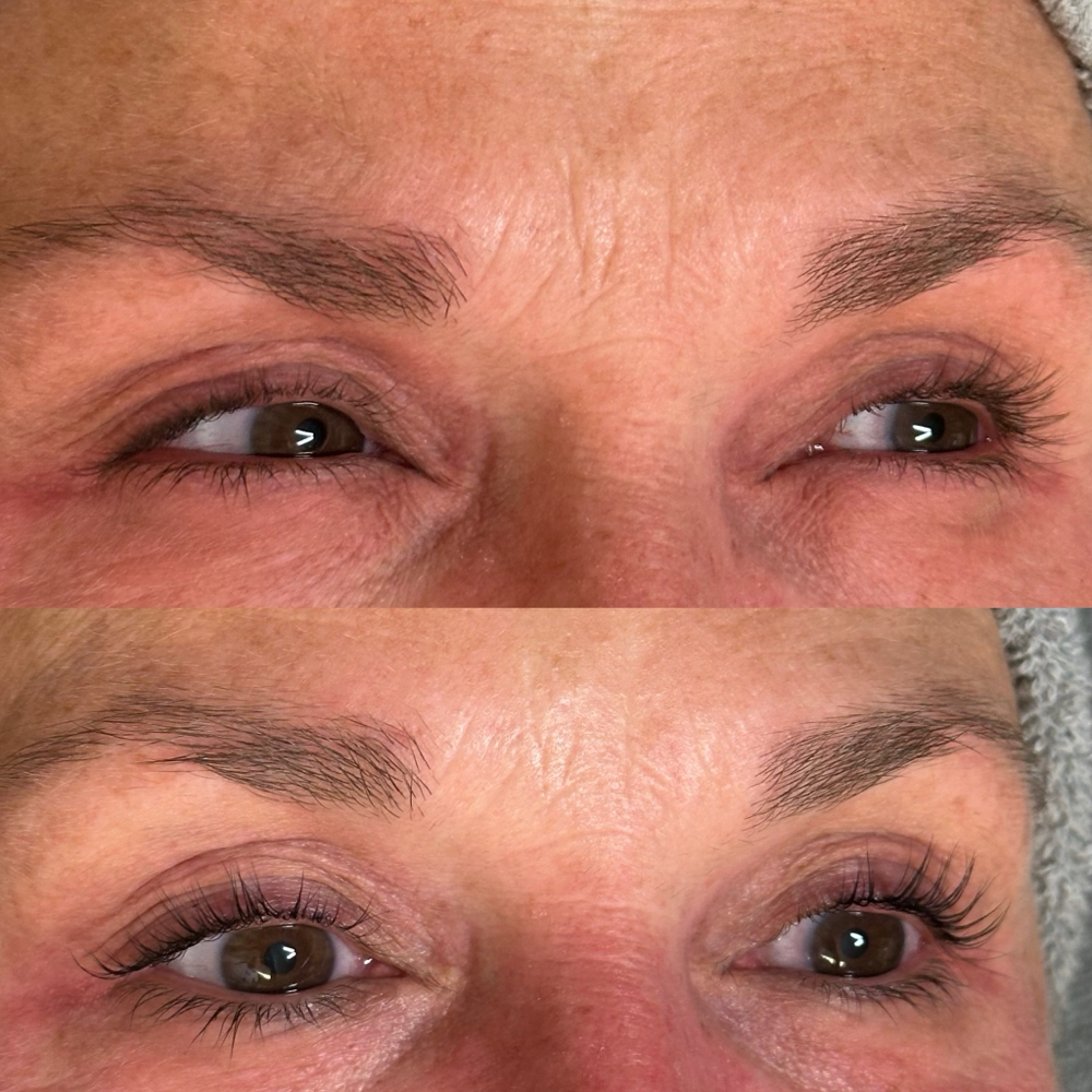 Lash lift and Tint
