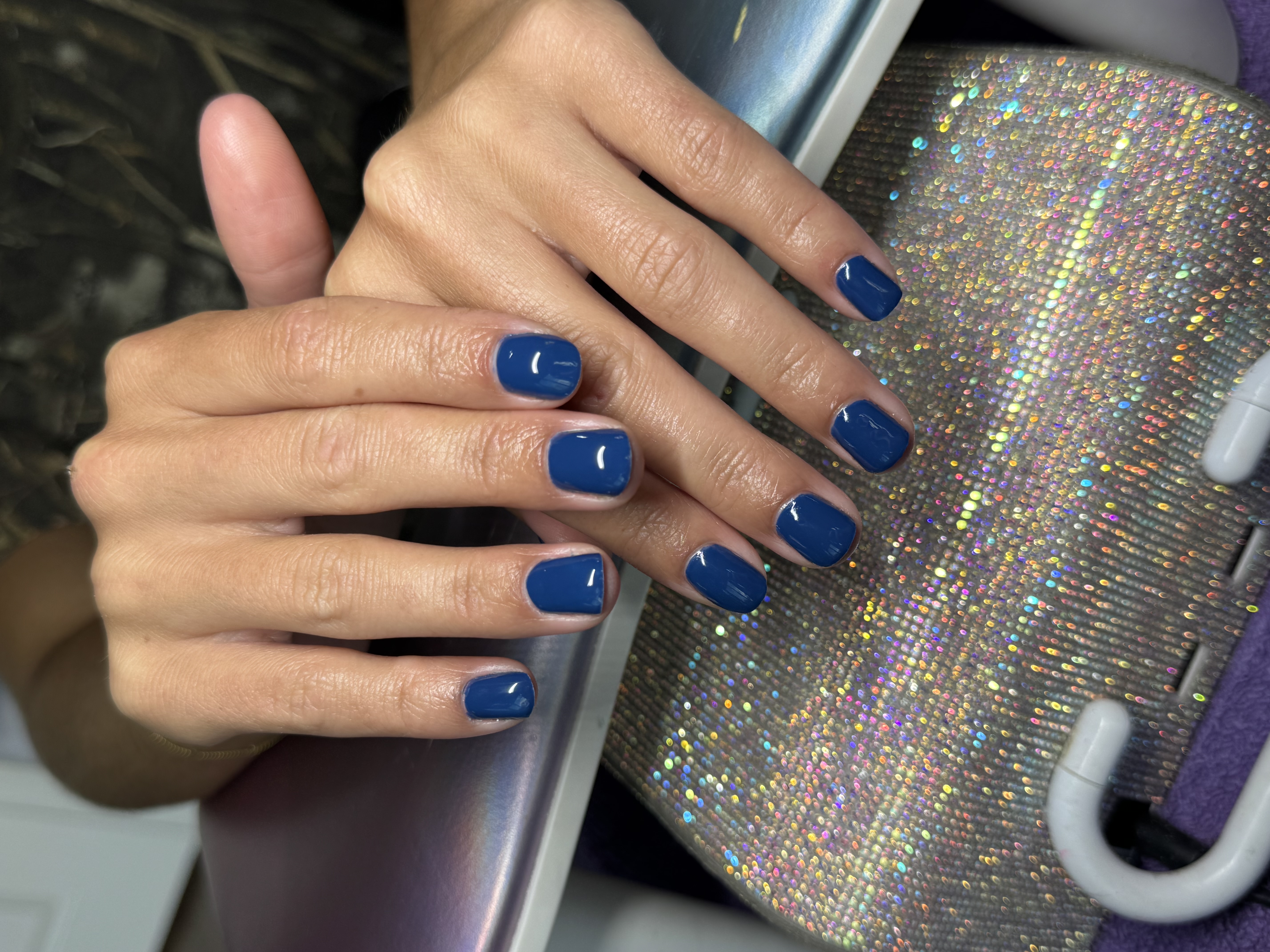 Colored Manicure at Love At First Set by Lulu in Columbus, TX