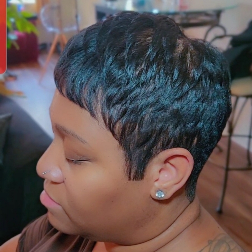 Restyle/ Recurl at Gen'es sais Coif in Baltimore, MD