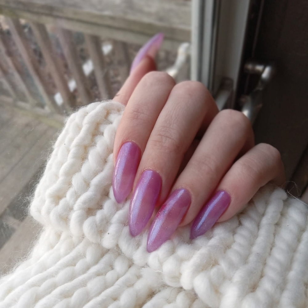 Hard Gel Extensions at The Hair Lounge in winfield, KS