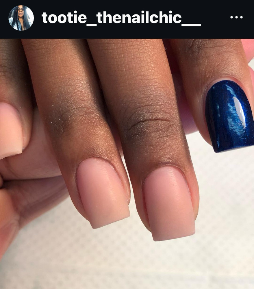 Acrylic Overlay at The Sauce 2 Nail spa in Houston, TX