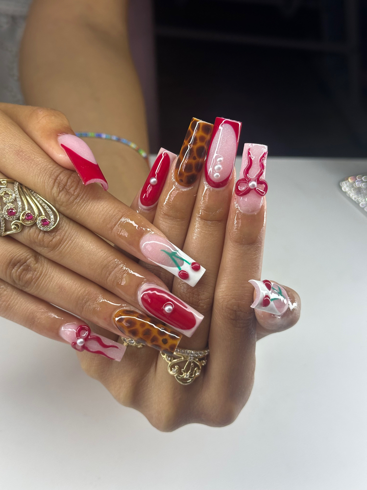 long acrylic fill