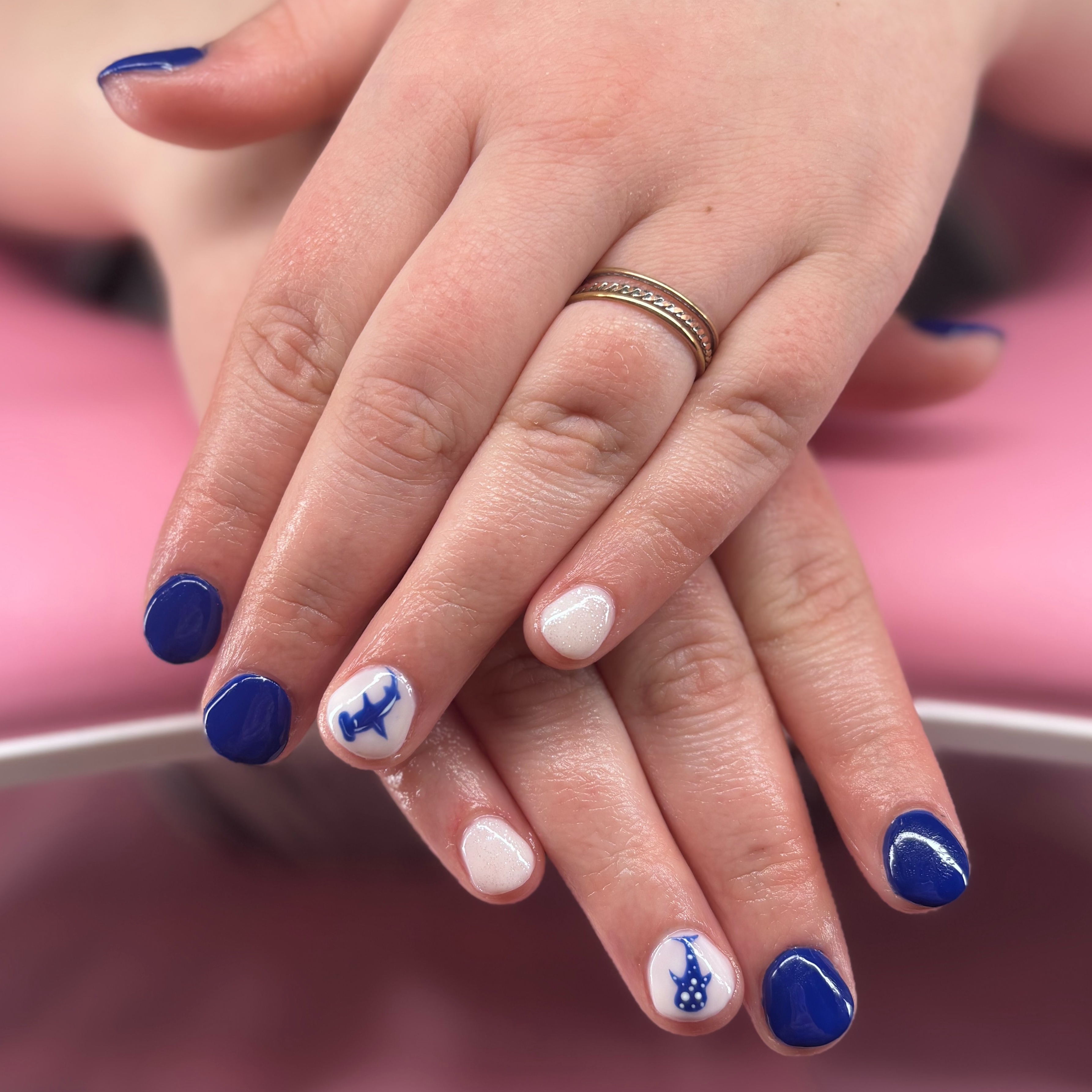 Gel manicure at Nailed Bai Marie in Howell, MI