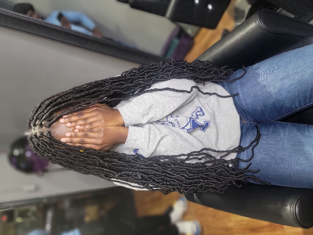 Faux Locs at KriStylz in Charlotte, NC