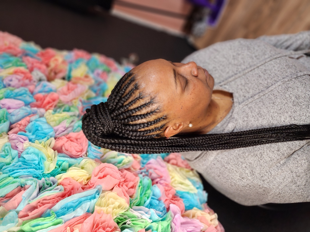 Feed-in Updo at Critique Finishes in Texarkana, TX