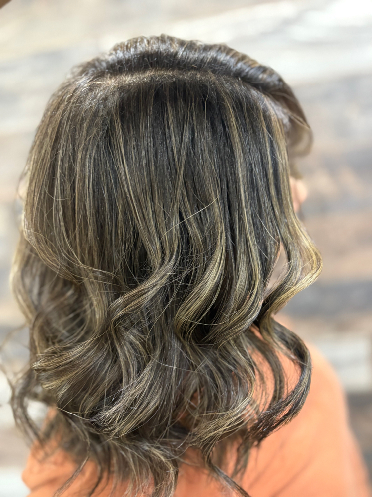 Highlight And Root Color