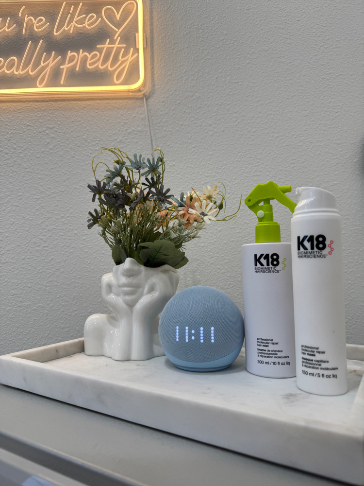 K18 Repair Treatment and Blowdry at Dream Hair Studio in Lakeland, FL