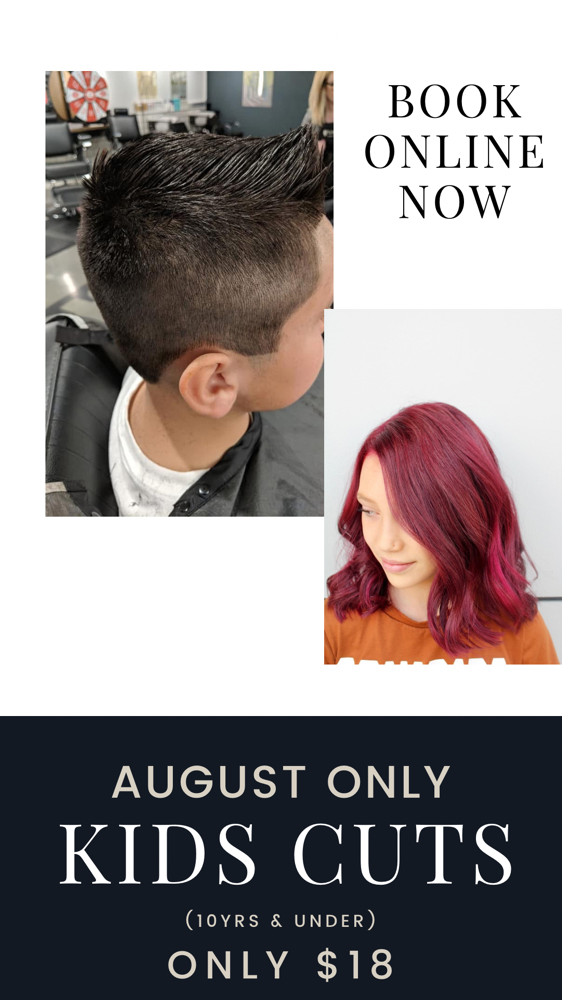 Kids Haircuts Back To School Specia