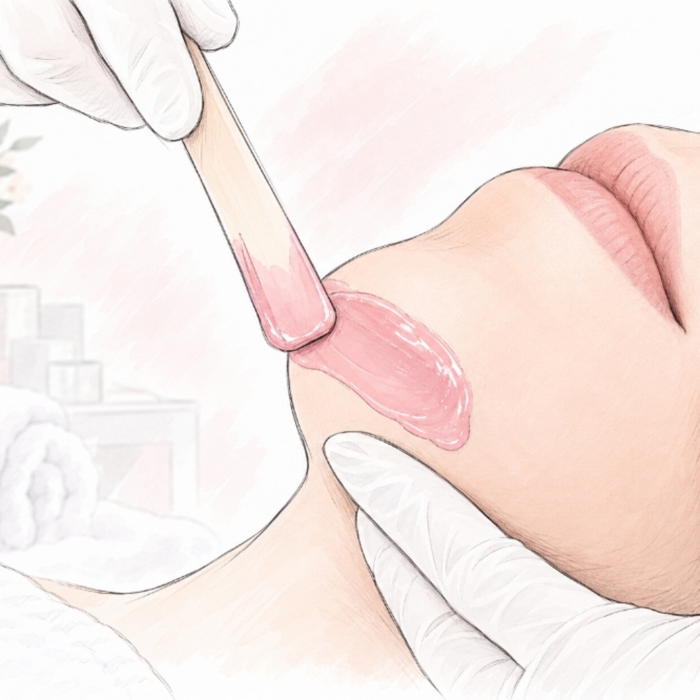 Chin waxing at Skin Reboot Spa Clinic in Cary, NC