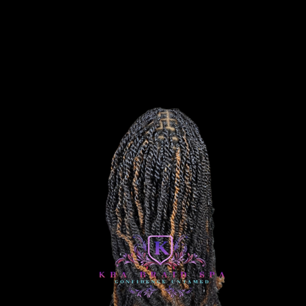 Extra Small Spring Twist at KBA Braid Spa in Hazel Crest, IL