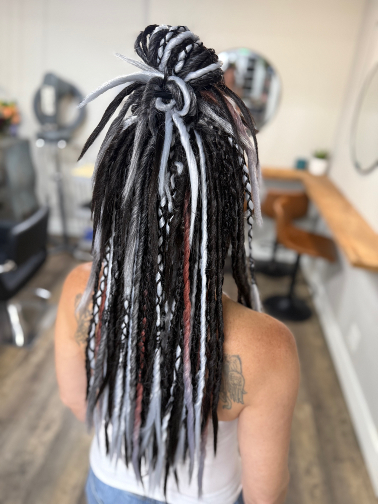 Full Dreadlock Extension Install