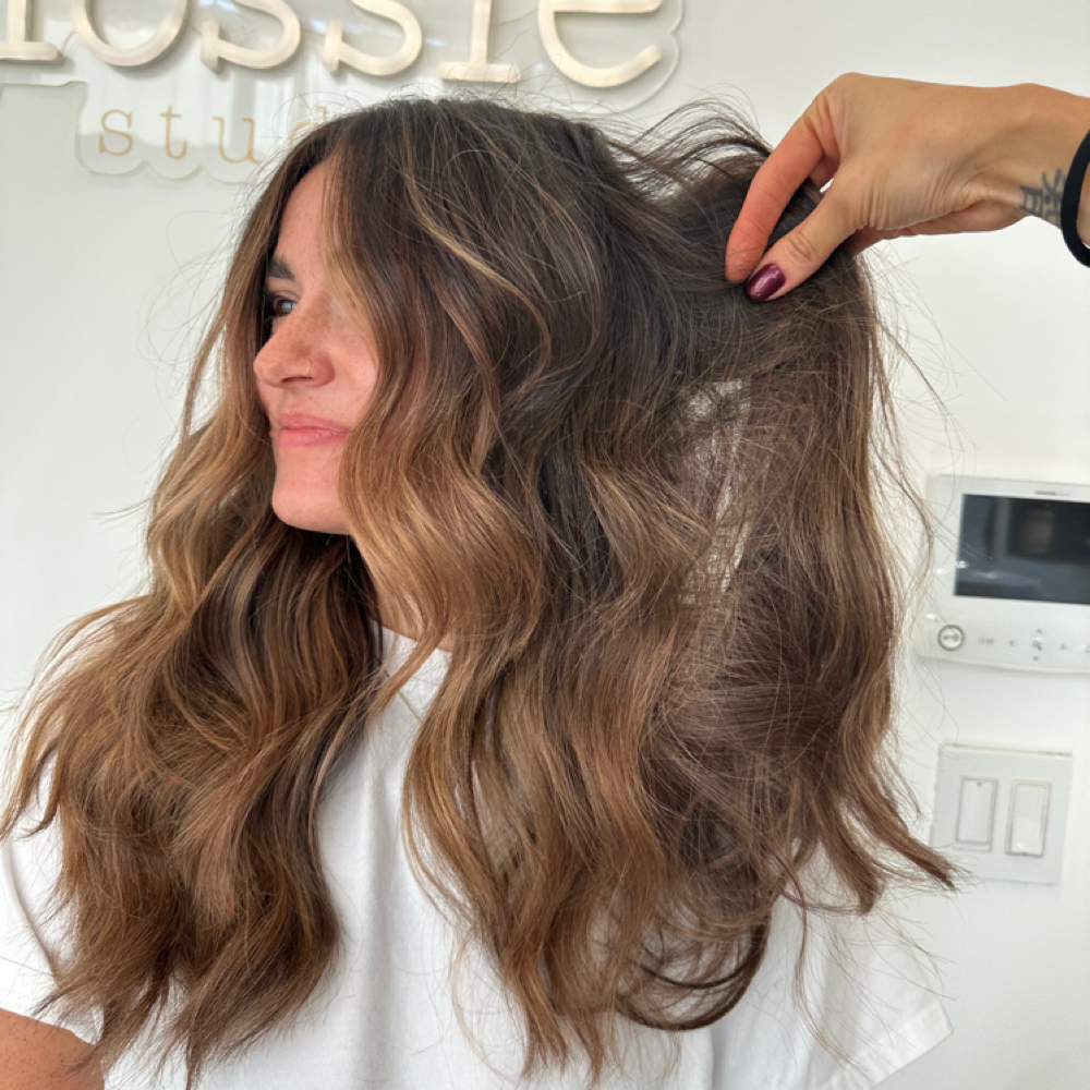 Double Process COLOR at Glossie Studio in Belmont, MA
