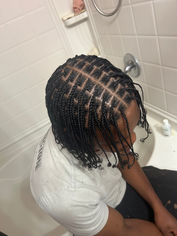Small Natural Plaits