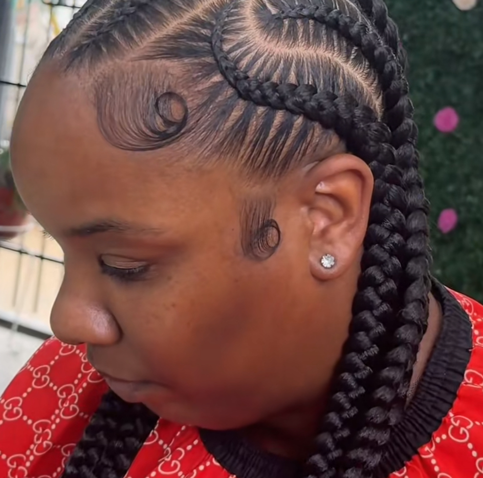 Extra Thick Braids at Slaid & Stitched in Arlington, TX