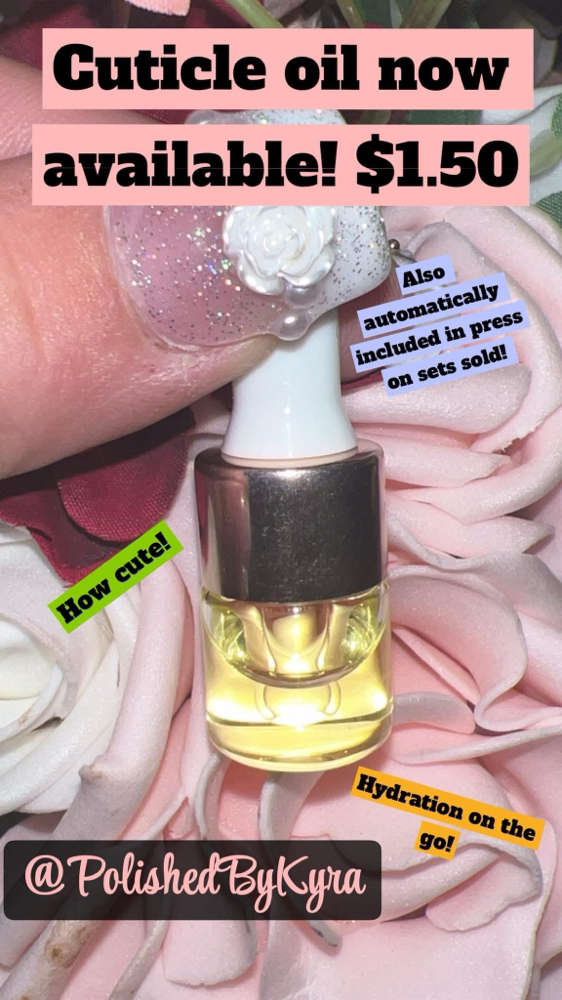 ADD ON: Cuticle Oil at Polished By Kyra in Galesburg, IL