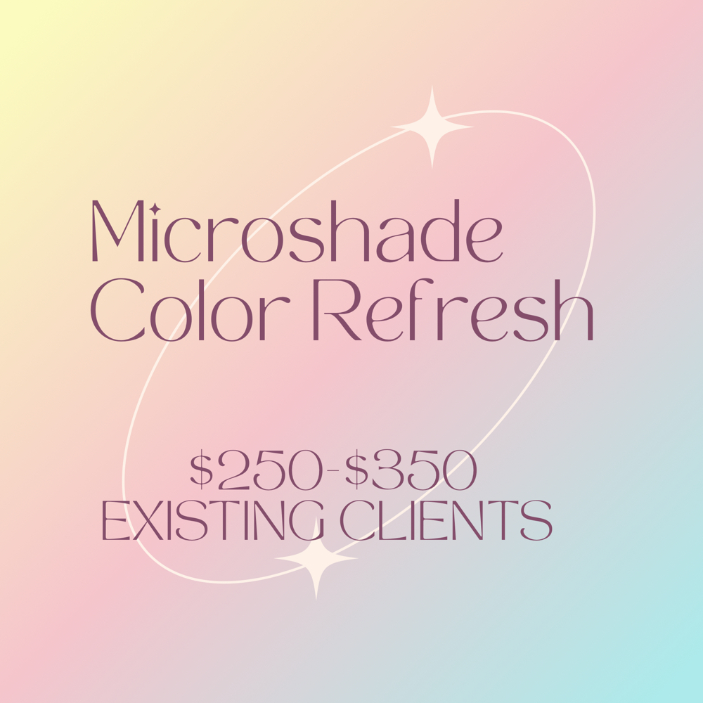 Microshade Color Refresh at Shaded Esthetics in Bay Village, OH
