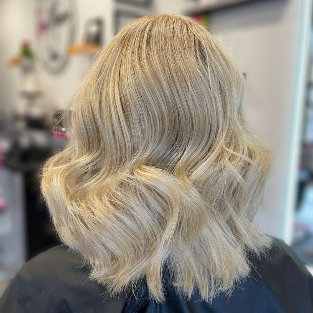 Partial Highlights w/ Root Touch Up at Jessica Rae in Redlands, CA