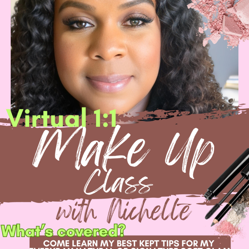 1:1 Makeup Class at Glam Angels by Nichelle in Vero Beach, FL
