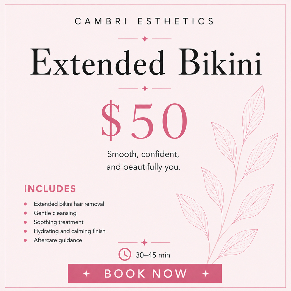 Extended Bikini at Cambri Esthetics in Davenport, IA