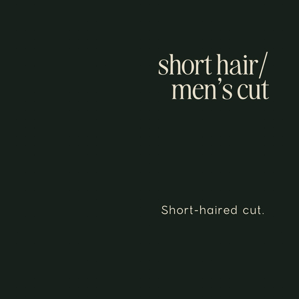 short/men’s haircut