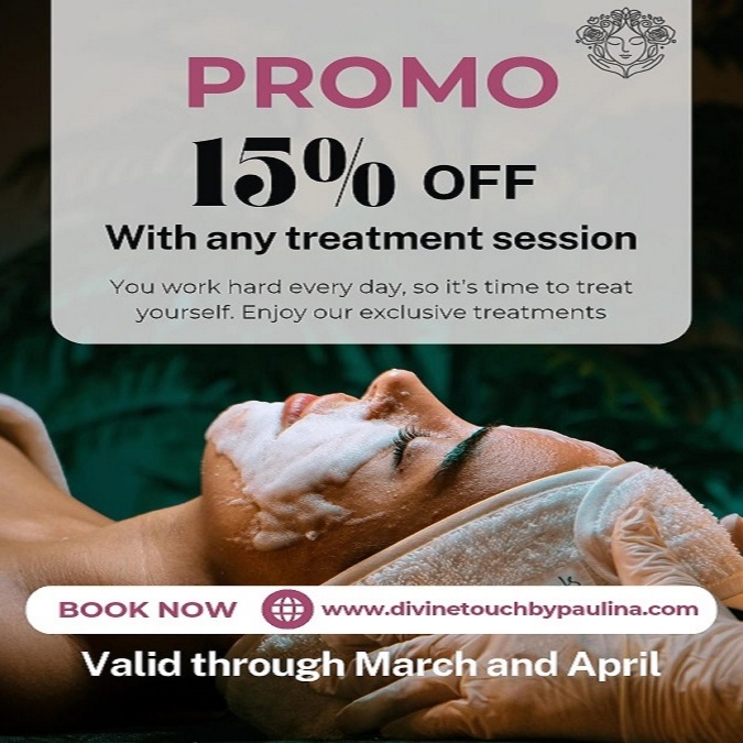 * MARCH & APRIL PROMO * at Divine Touch By Paulina in Arlington, MA