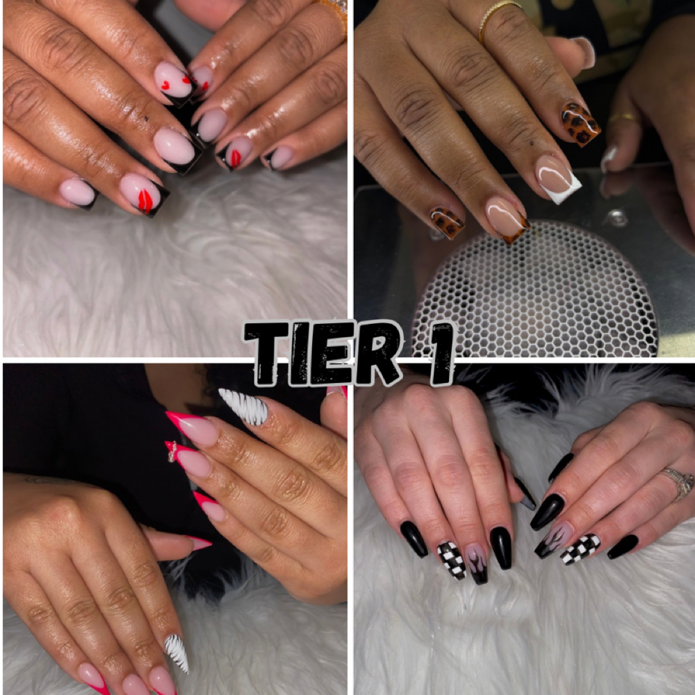 Design Tier 1 “Classy Cutie” at Get Faded & Dye in Beckley, WV