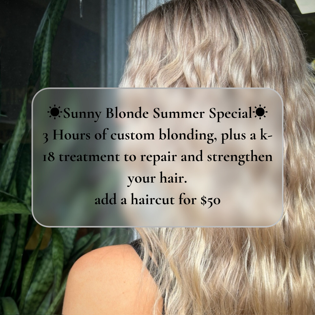 Sunny Blonde Summer Special
