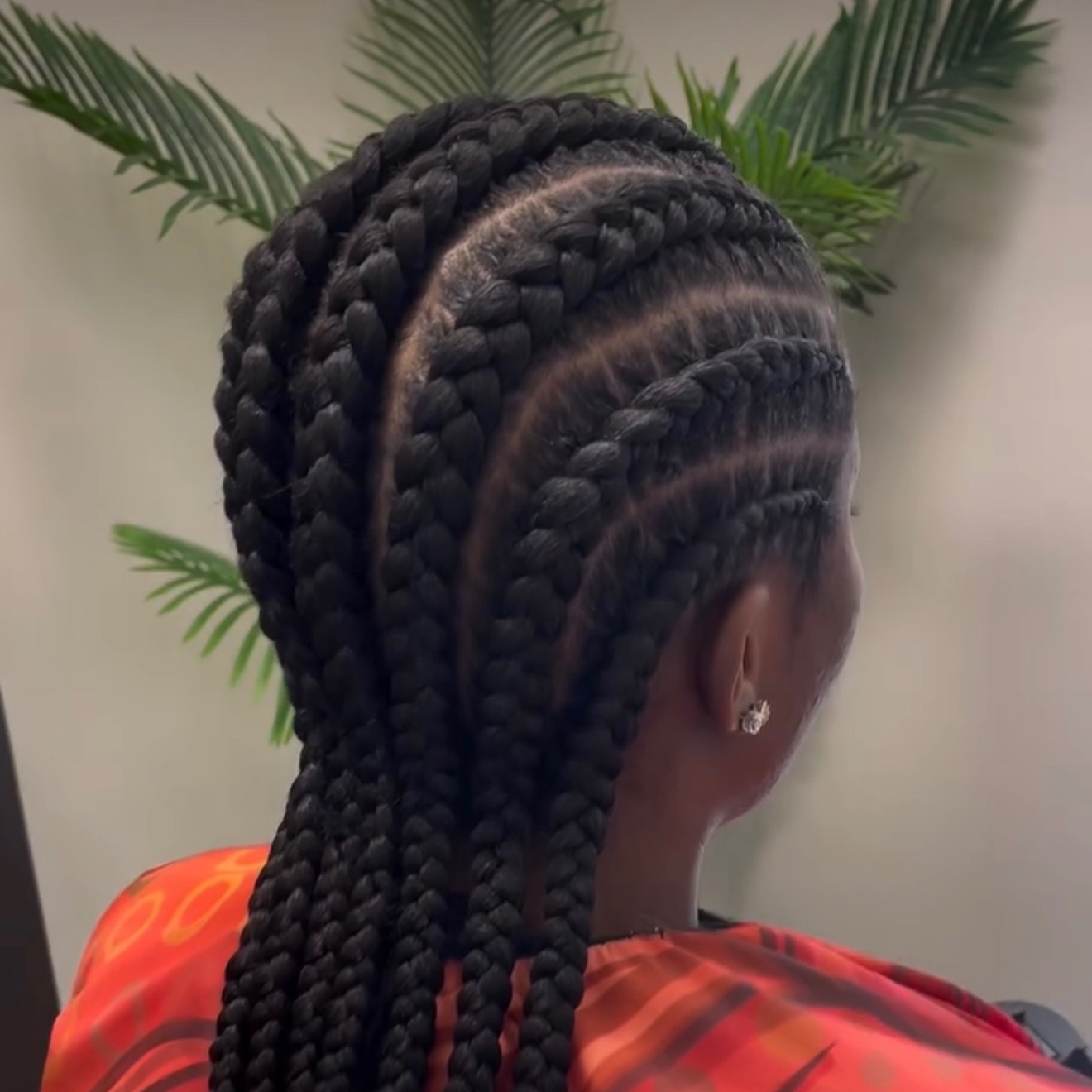 8 Stitch Cornrows (Hair Included) at Dose Braids in Dallas, TX