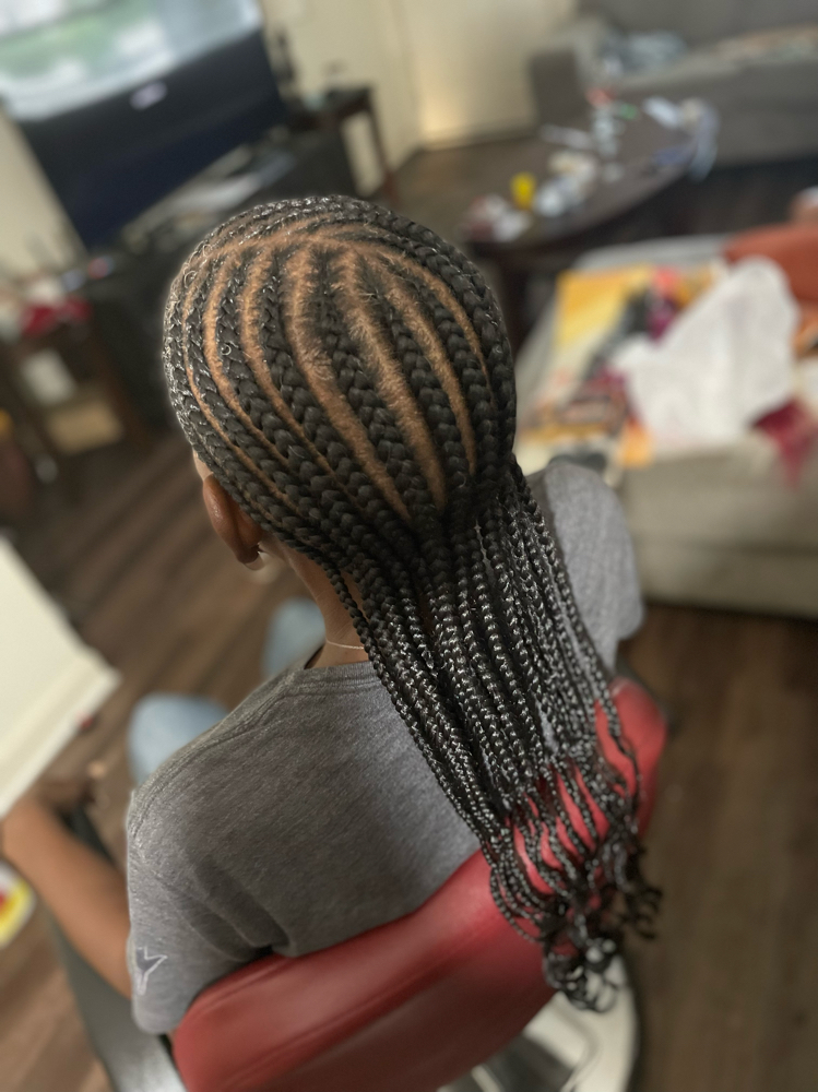 8-10 Feed-Ins Braids