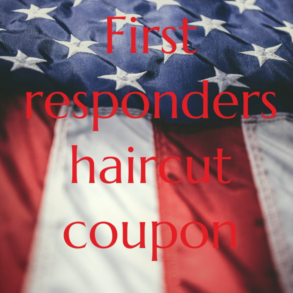 Haircut Coupon First Responders