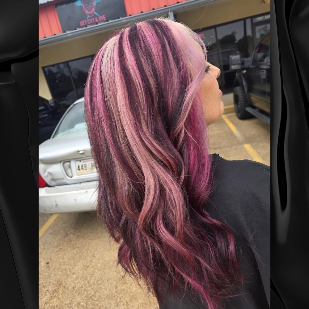 Color Correction at Get Cut & Dye Hair Salon & Spa in Alexandria, LA