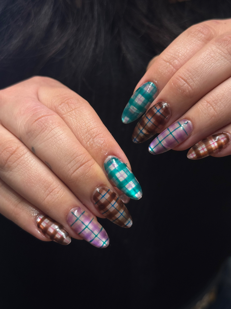 Gel extensions + art tier 3