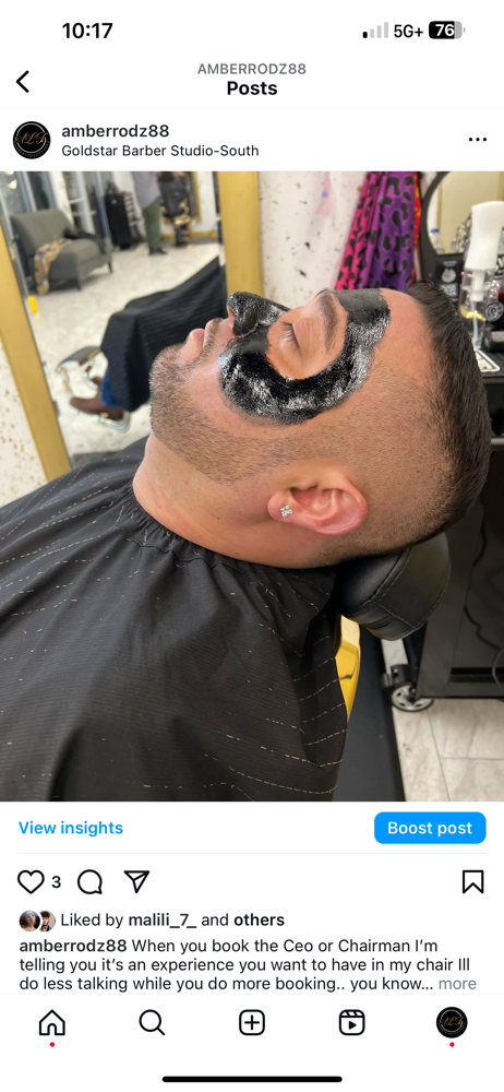 Facial Black Mask