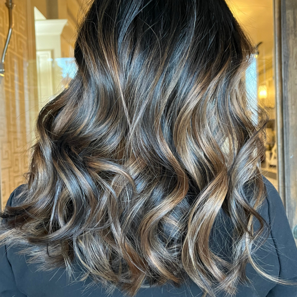 Foil Highlight & Color With Haircut at Mane Haven at Elite Salons and Suites in West Chester, PA