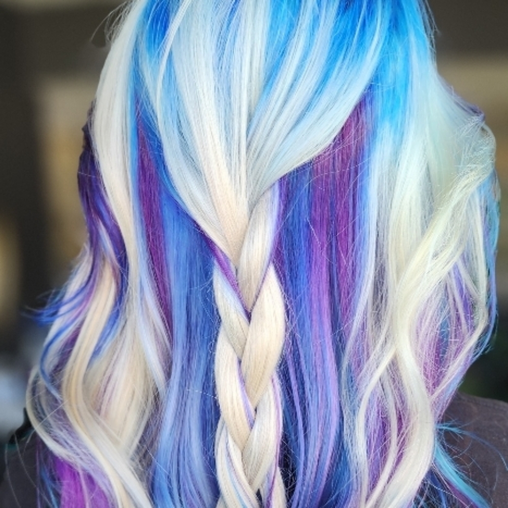 Full Head Of Vivids Color at Not So Boring Hair in Lake Jackson, TX