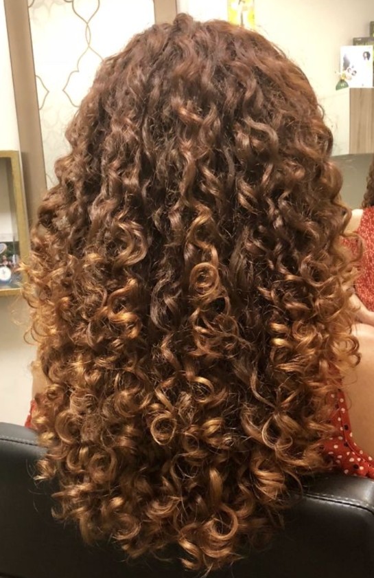 Curly Girl Cut