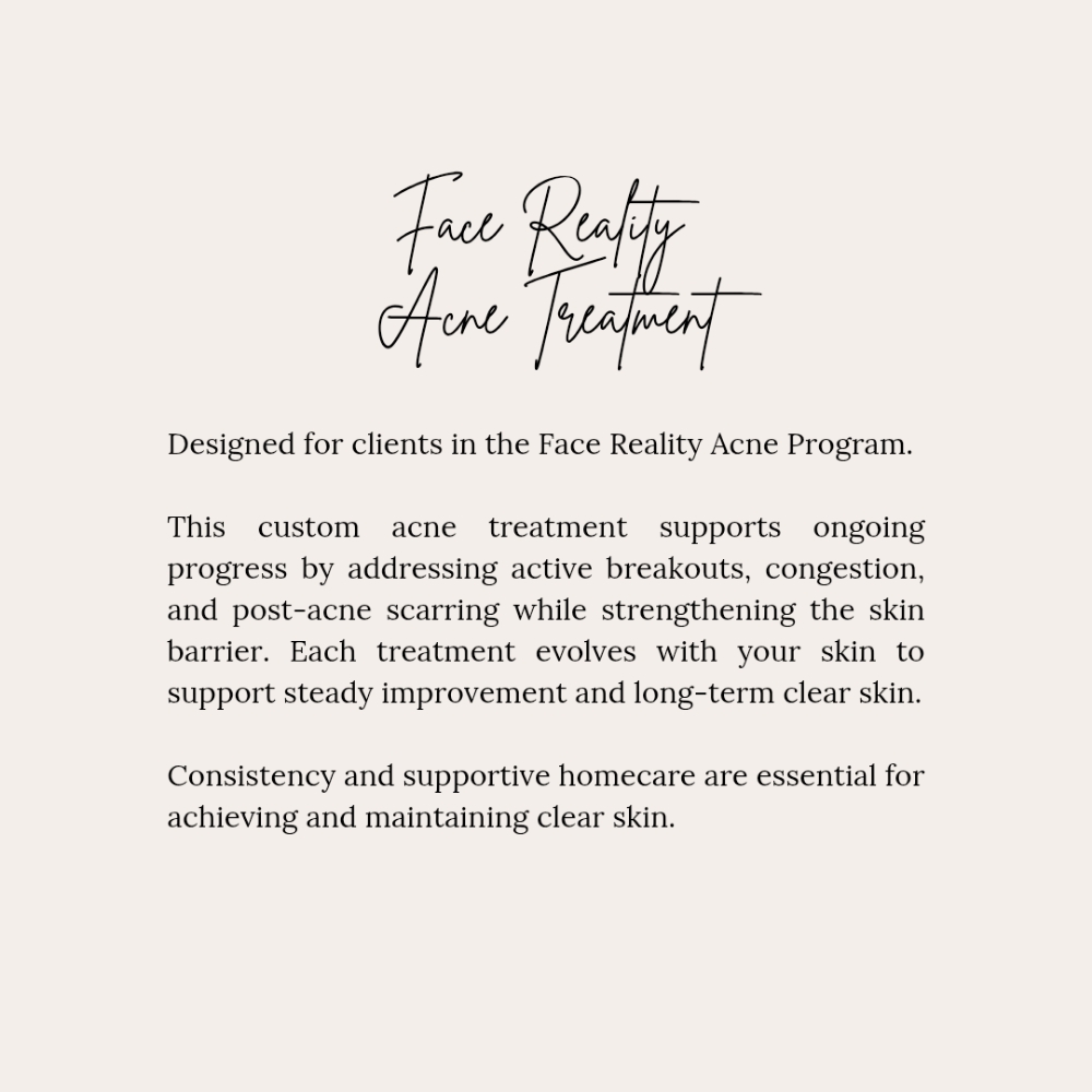 Face Reality Acne Treatment at KB Skin Studio in Delray Beach, FL