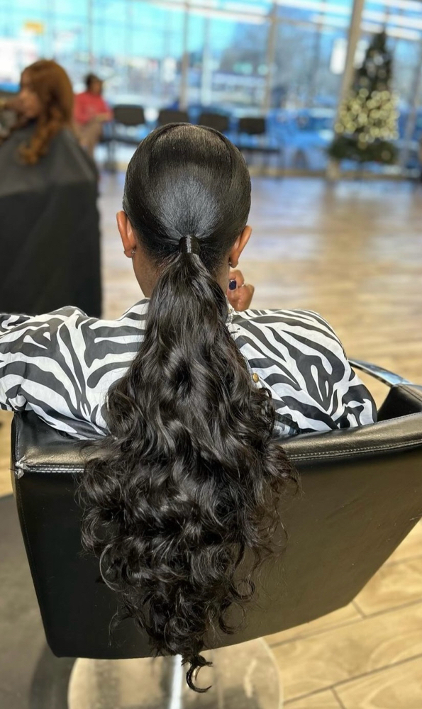 Sleek Ponytail
