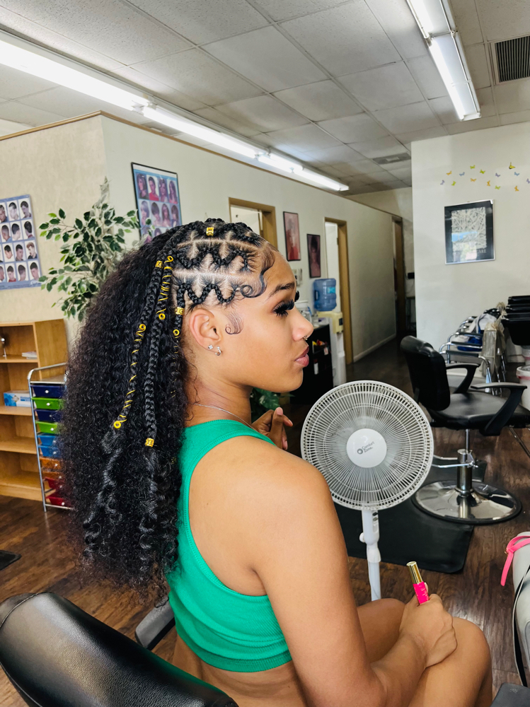 Braids W/weave