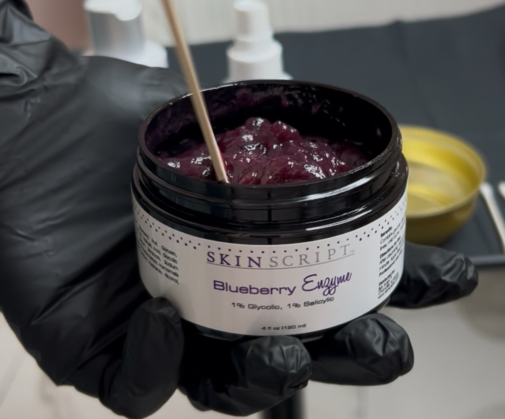 Blueberry Enzyme Acne Facial at Mulinaesthetics in Rocklin, CA