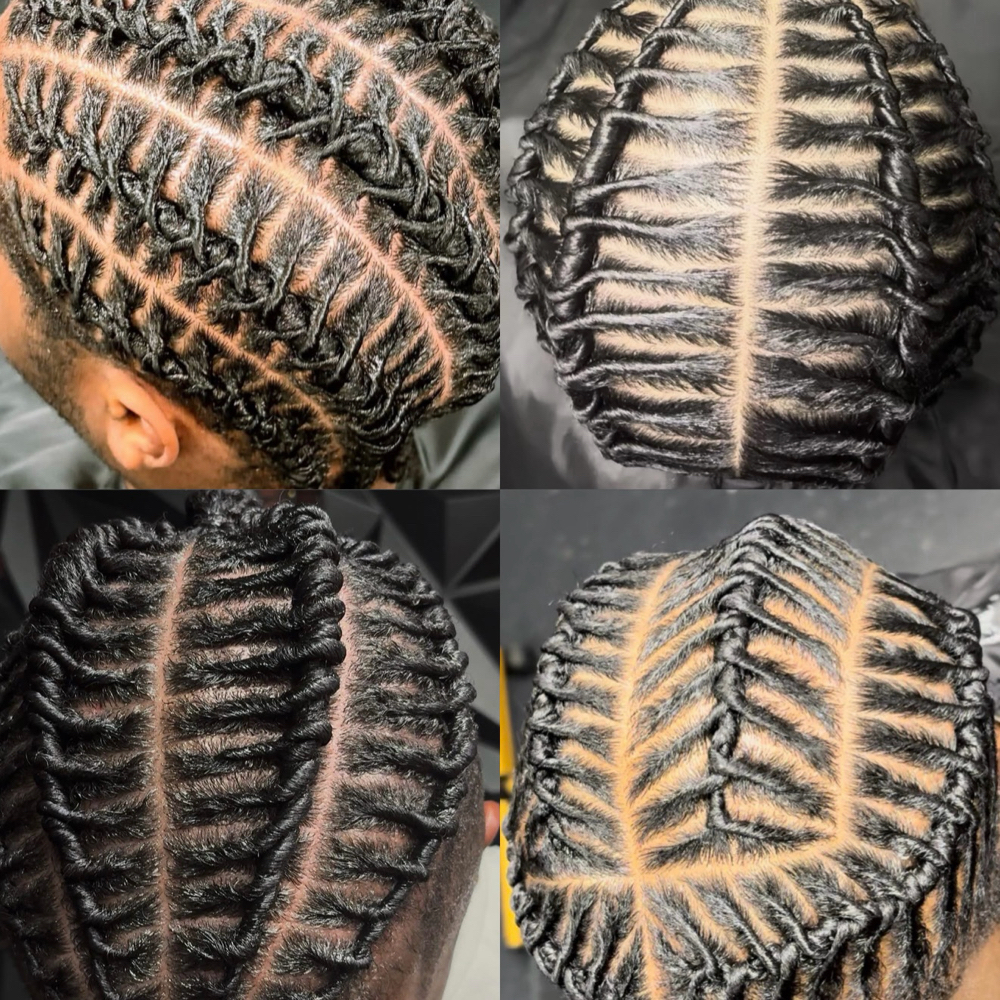 Barrels Braids(For Ppl W/O LOCS) at DivasButterflyBeautyLLC 🧡 in Detroit, MI
