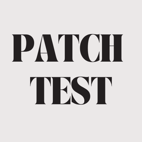 Patch Test