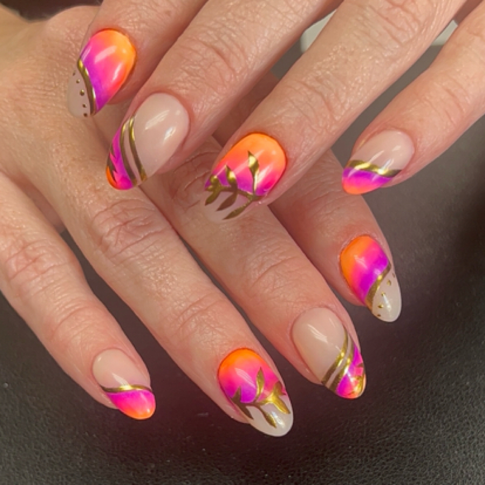 Gel X With Rubber Base at Vibe Salon in Reno, NV
