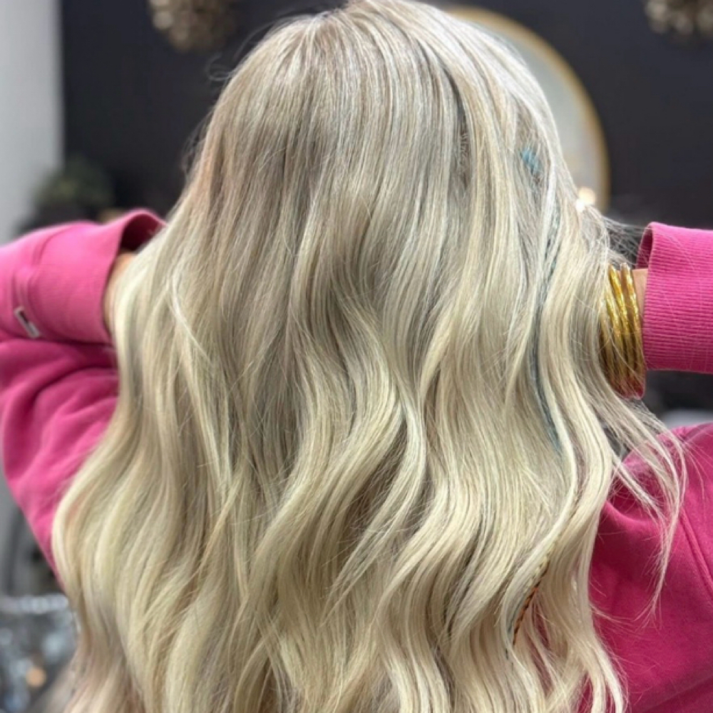 Platinum Card All Over Blonding at Simply Janie Beauty LLC in Fort Smith, AR