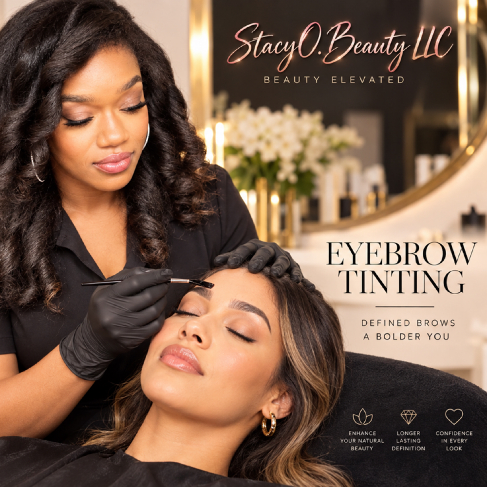 Eyebrow Tinting at StacyO.Beauty LLC in Herndon, VA