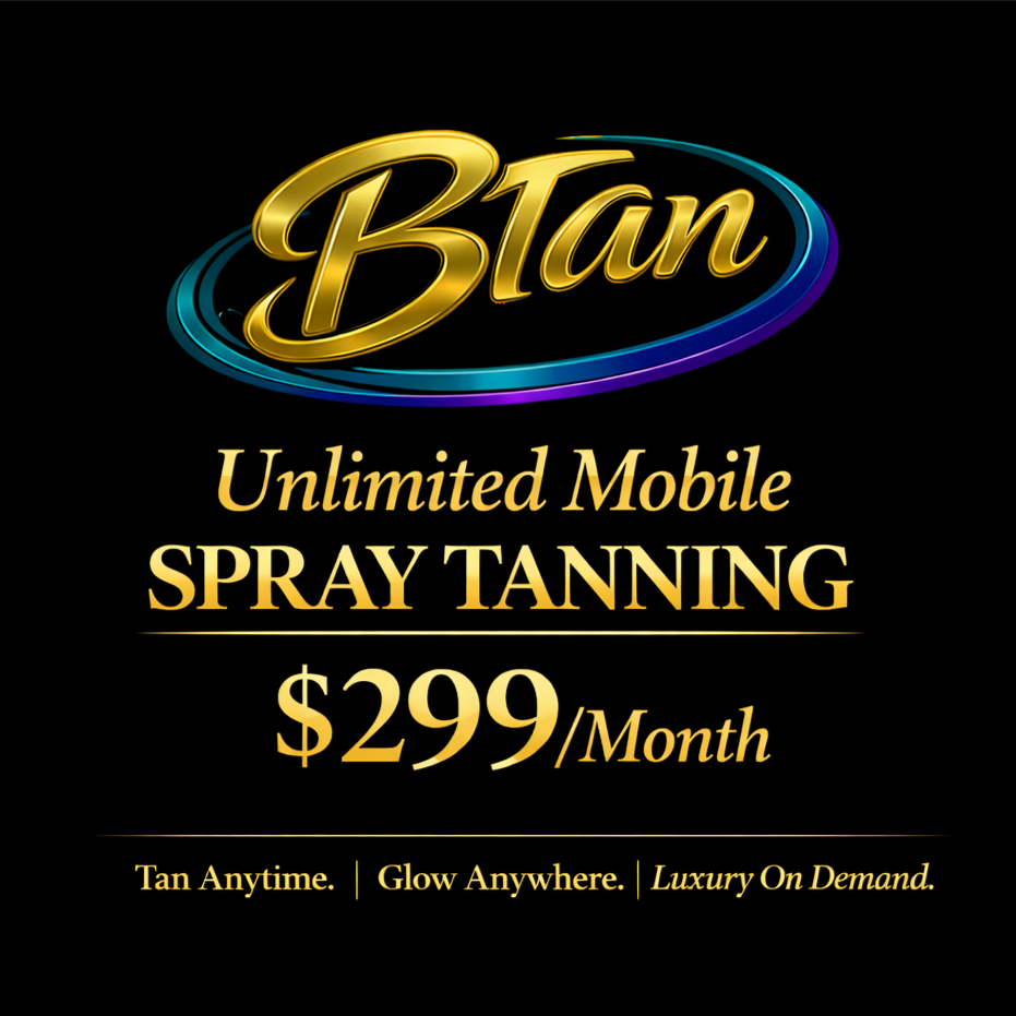 Unlimited Mobile Spray Tanning at BTAN, LLC in Lexington, KY