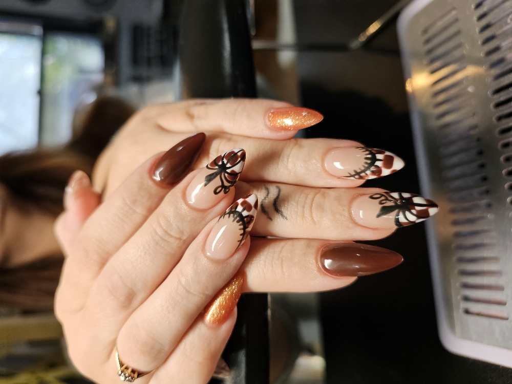 Long Acrylic Full Sets