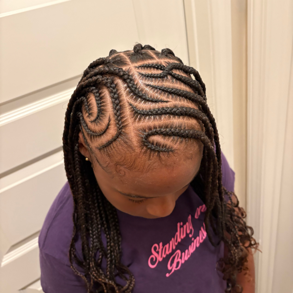 Fulani Braids at ByHarmoniiK in Augusta, GA